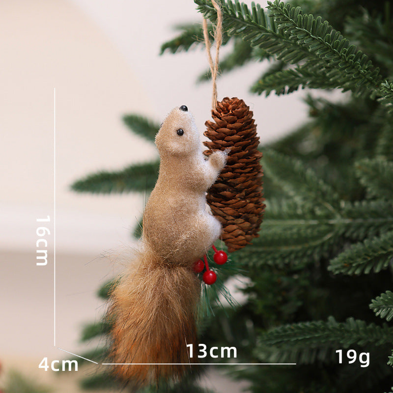Cute decoration figure with squirrel motif Kalsten
