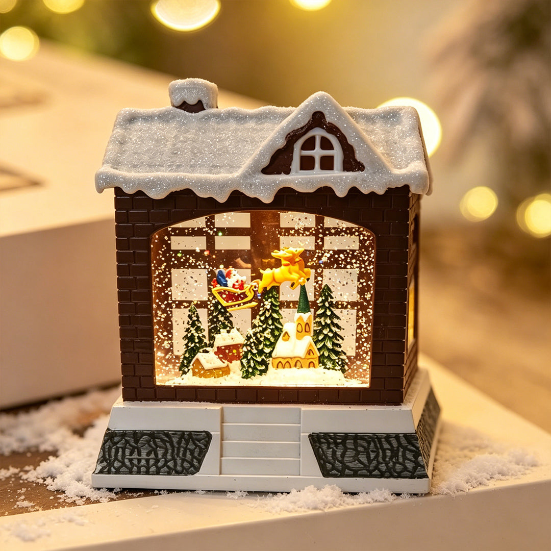 Decorative Christmas lantern with lights Kalsten