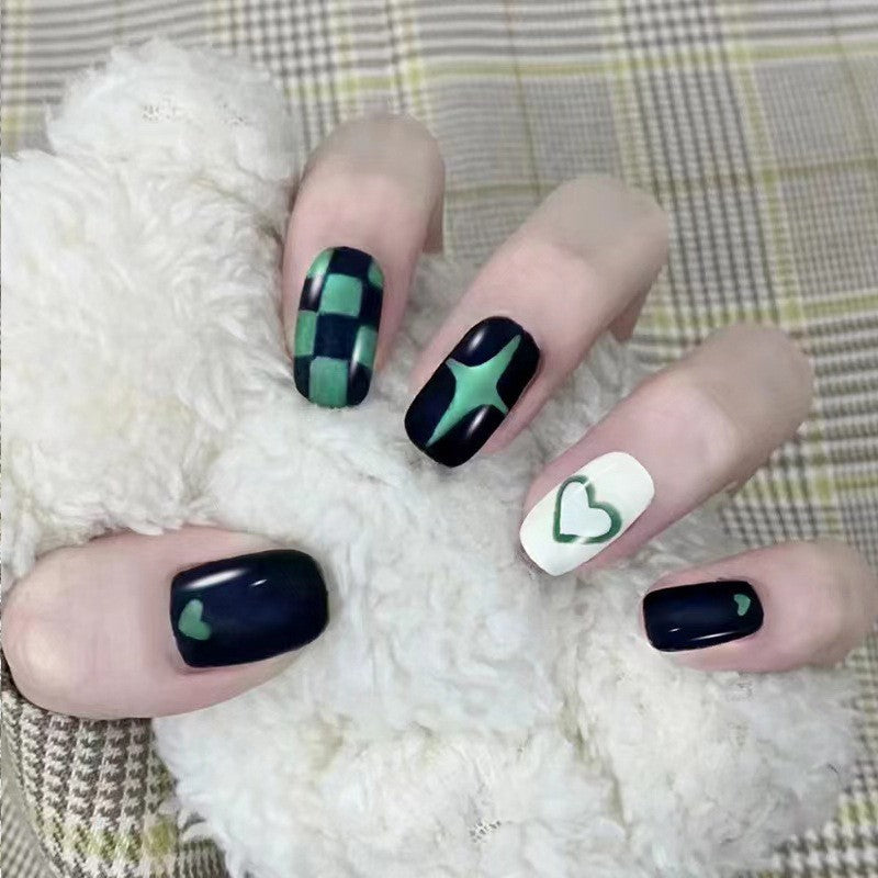 Creative Nail Art Set with Geometric Patterns Kalsten