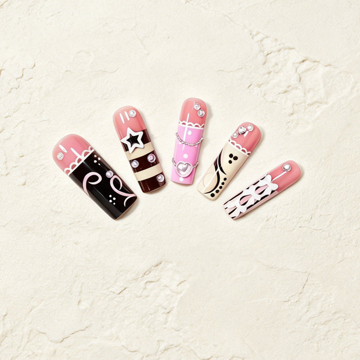 Elegant Artistic Nail Wraps Kalsten