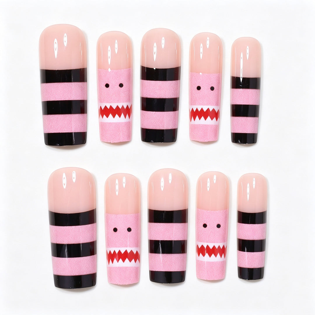 Playful Cartoon Themed Nail Wraps Kalsten
