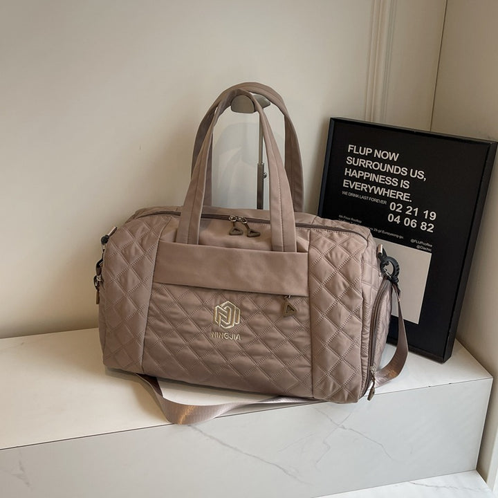 Quilted Travel Tote