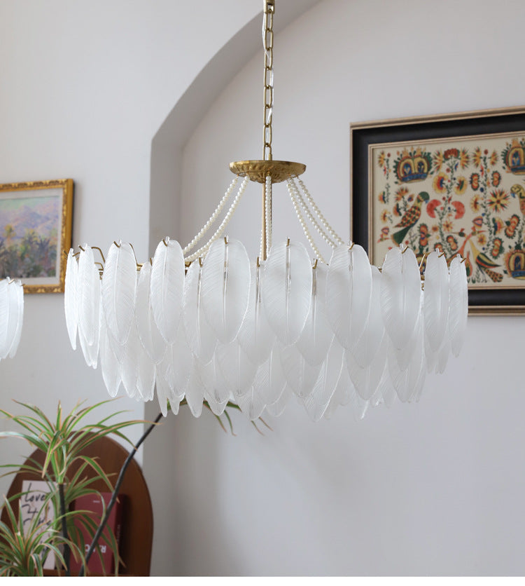 Leaf-Design Pendant Light