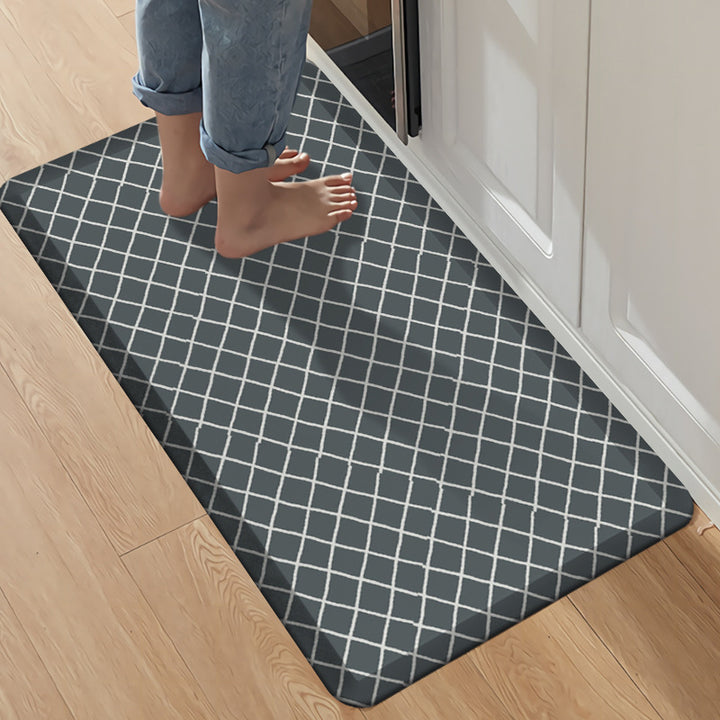 Geometric Pattern Kitchen Mat Set Kalsten