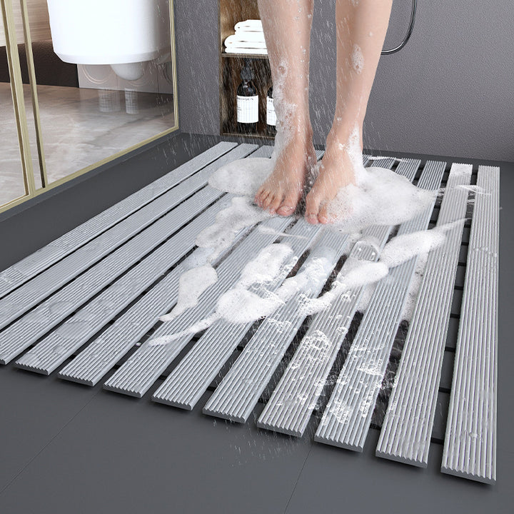 Wooden Shower Mat Kalsten