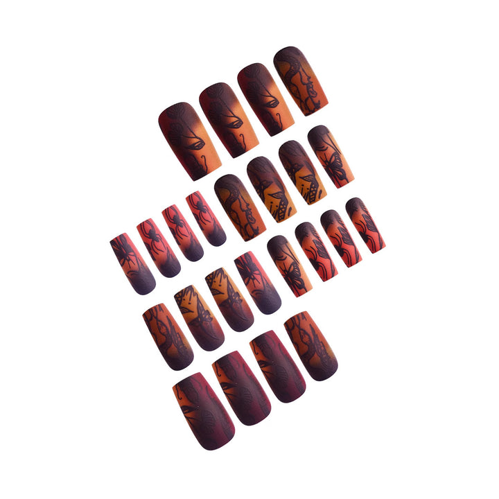 Artistic Abstract Press-On Nails Kalsten