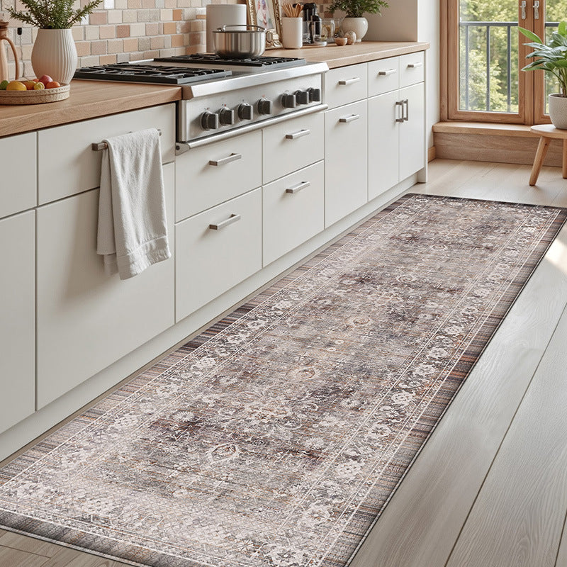 Vintage-Inspired Kitchen Runner
