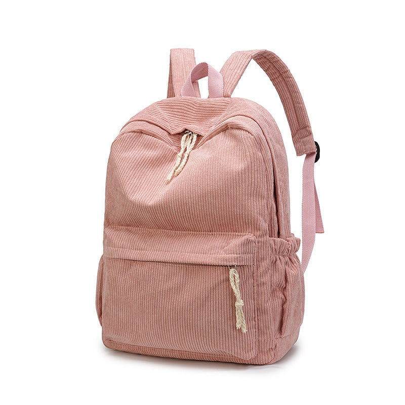 Cord Backpack with Practical Compartments Kalsten