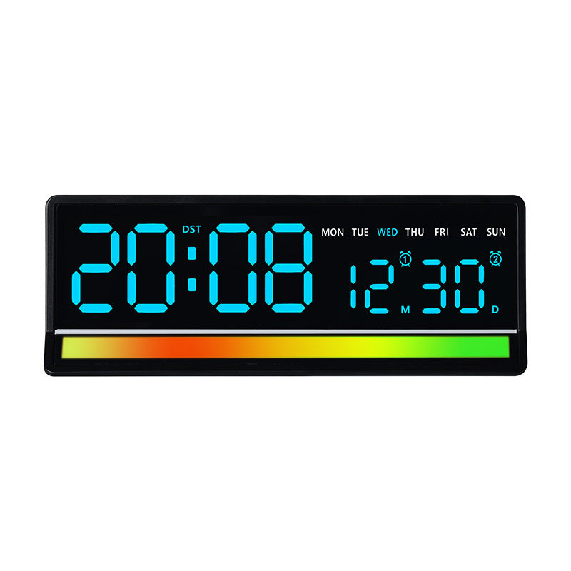 Digital alarm clock with clear LED display and date display Kalsten