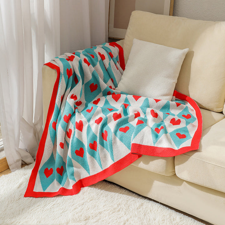 Women's Decorative and Stylish Macrame Blanket Kalsten