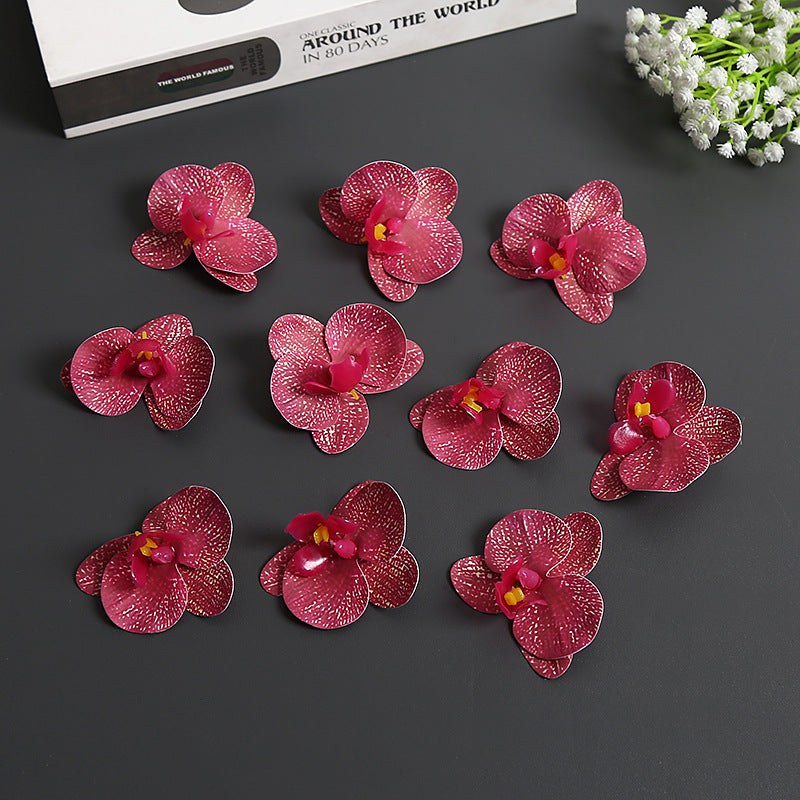 Artificial Orchid Flower Accents for Home Decor