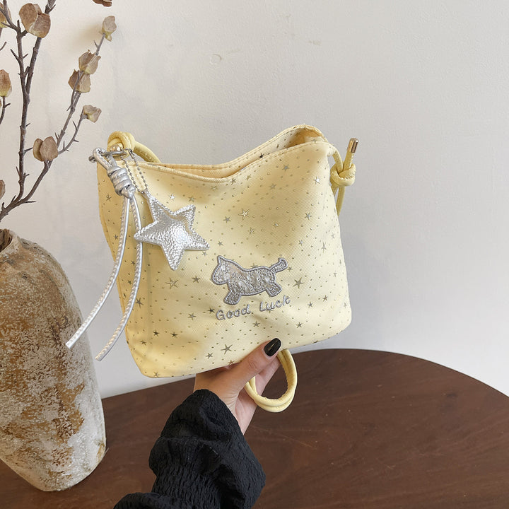 WoCasual Star-Print Crossbody Bag Kalsten