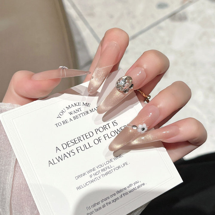 Elegant Acrylic Press-On Nail Art Kalsten