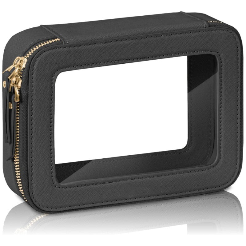 Elegant Cosmetic Bag with Window Kalsten