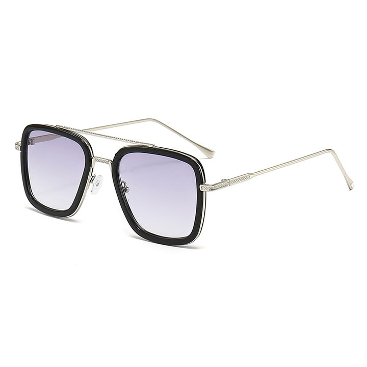 Women's stylish square sunglasses with metallic details Kalsten