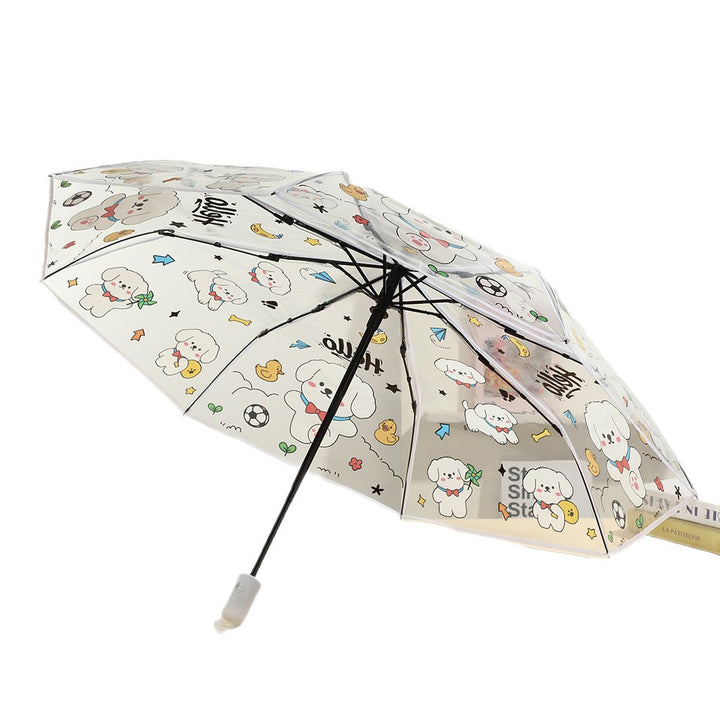 Women Pet Motif Umbrella Kalsten
