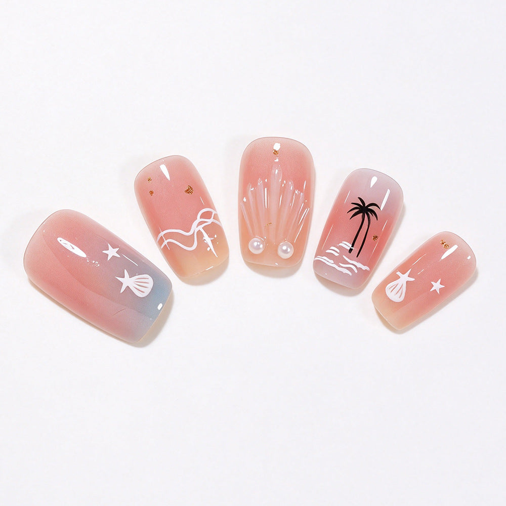 Beach-Themed Decorative Nail Art Set Kalsten