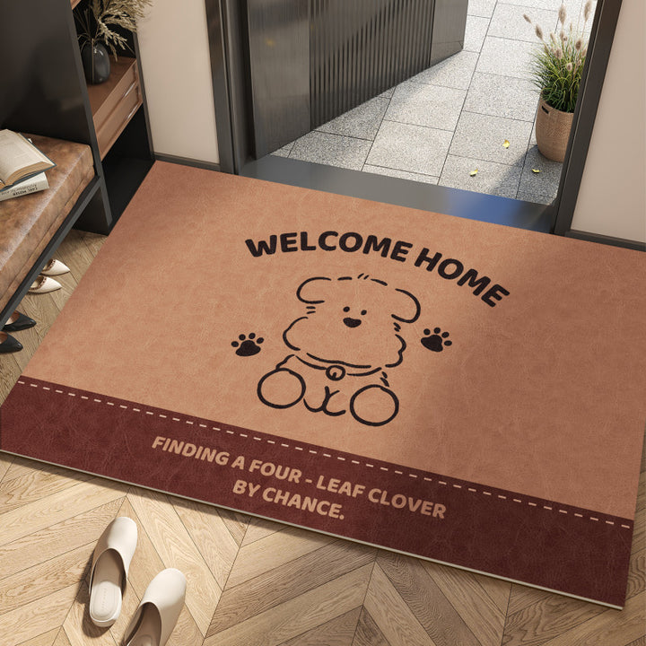 Pet-Themed Welcome Mat