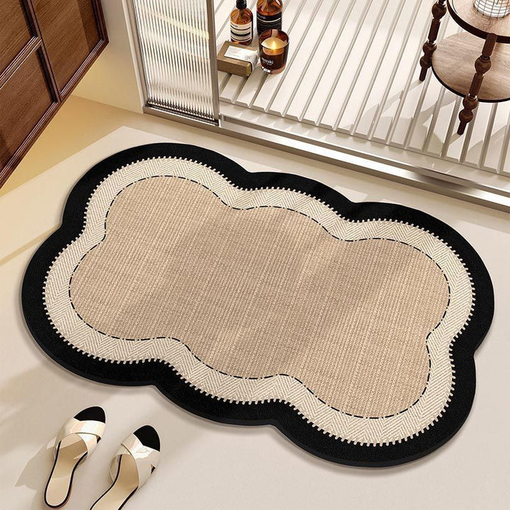 Decorative Cloud-Shaped Area Rug