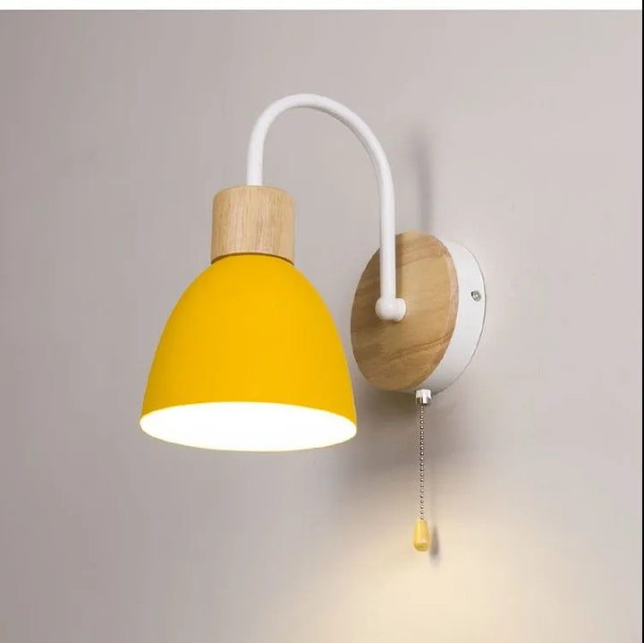 Modern Wooden Wall Sconce