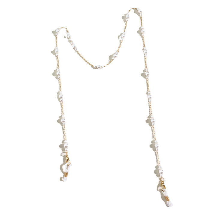 Pearl-Embellished Eyewear Chain Kalsten