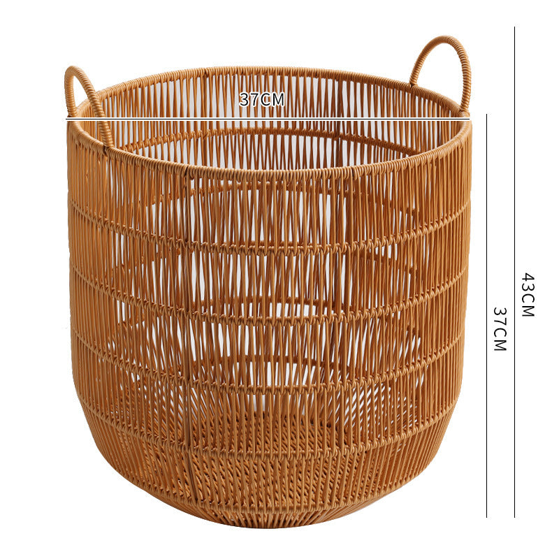 Elegant Handwoven Storage Basket Kalsten