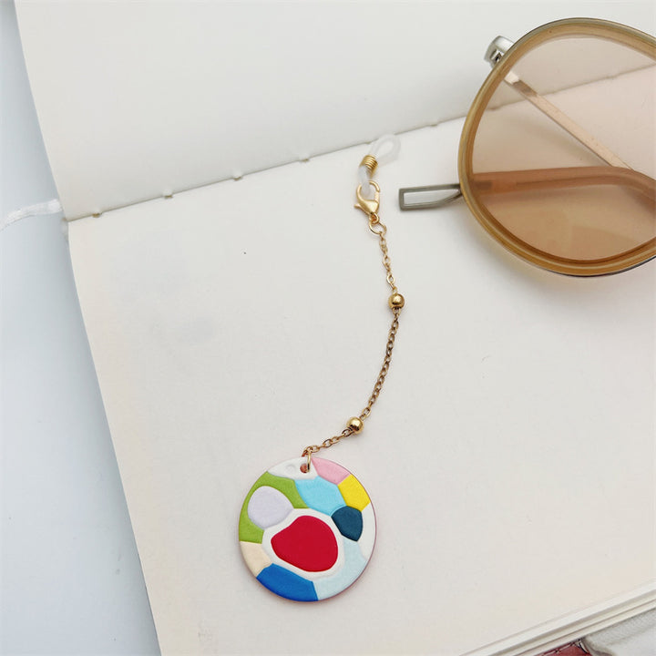 Heart-Designed Eyewear Chain Holder Kalsten