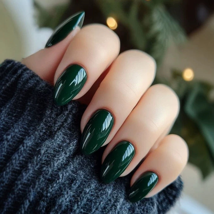 Artificial nail set with elegant, shiny finish Kalsten
