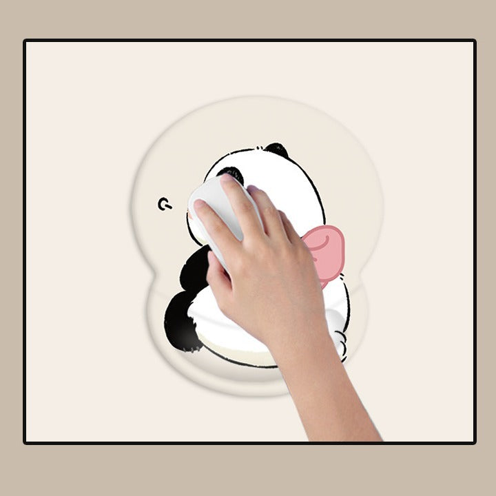 Cartoon-Themed Ergonomic Mouse Wrist Pad