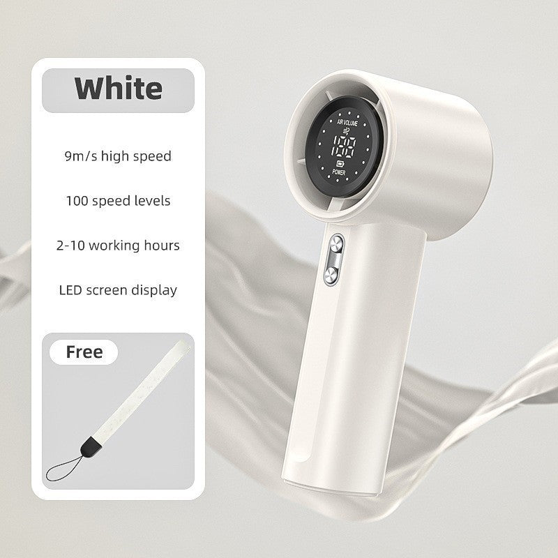 Unisex nan compact cordless high speed digital display hair dryer with adjustable speed and long lasting battery Kalsten