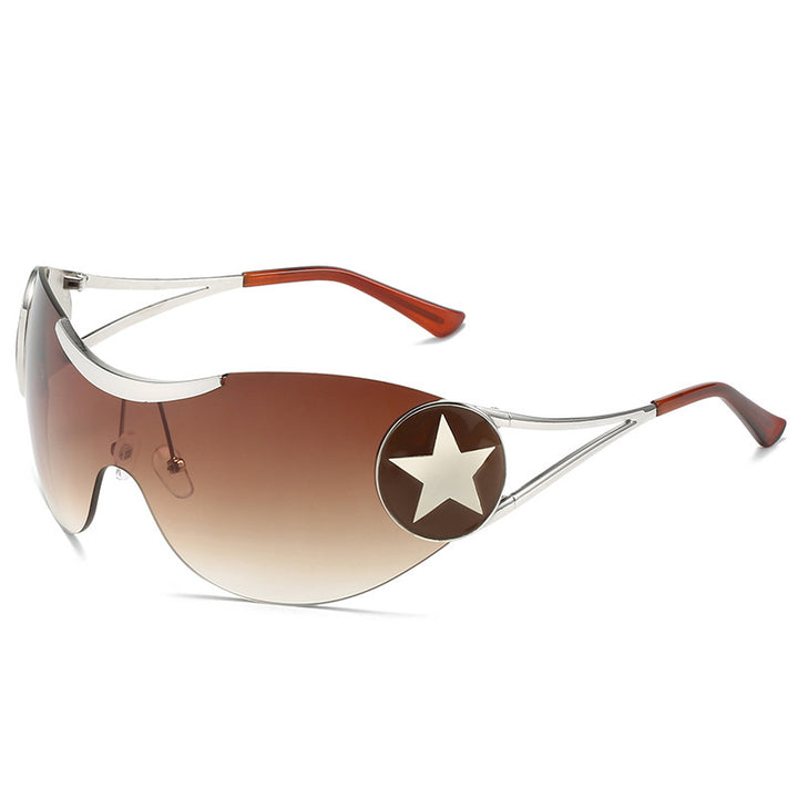 Futuristic Visor Shield Sunglasses Kalsten