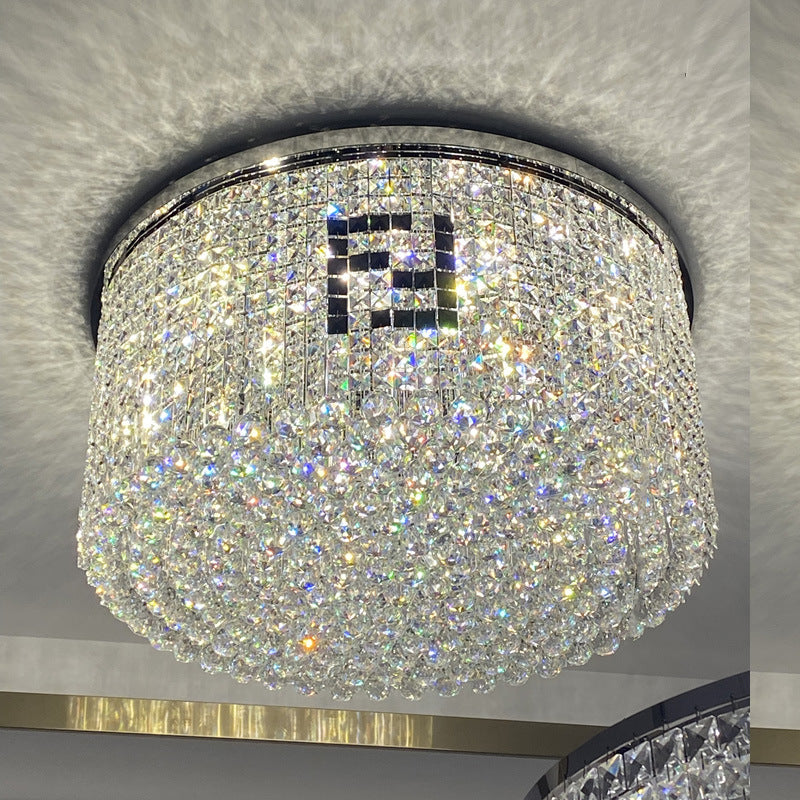 Crystal Cascading Ceiling Light