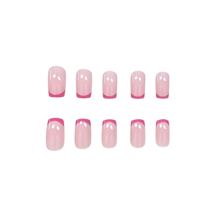 Elegant French Tip Nail Art Enhancements Kalsten 1789915404