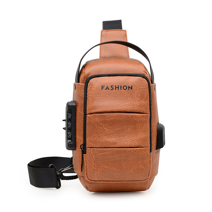 Stylish Crossbody Leather Bag Kalsten