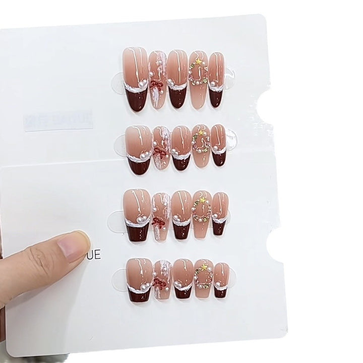 Elegant Decorative Nail Art Press-On Set Kalsten