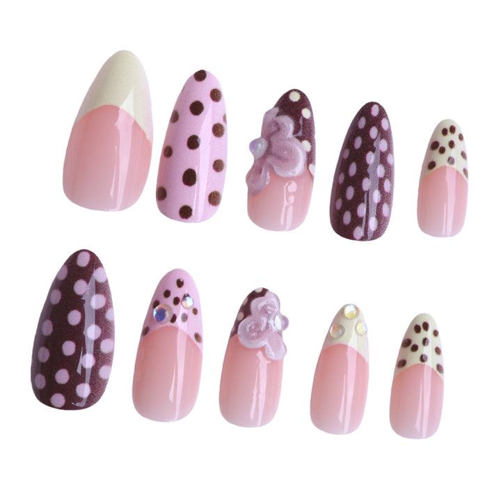 Decorative Press-On Nail Art Set Kalsten