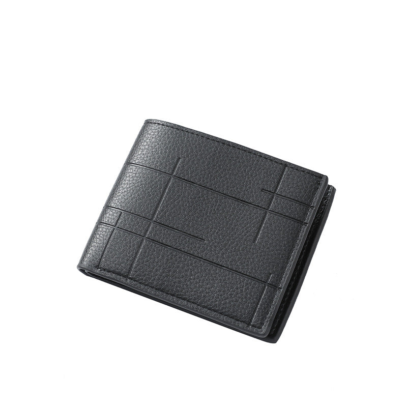 Textured Leather Wallet Kalsten