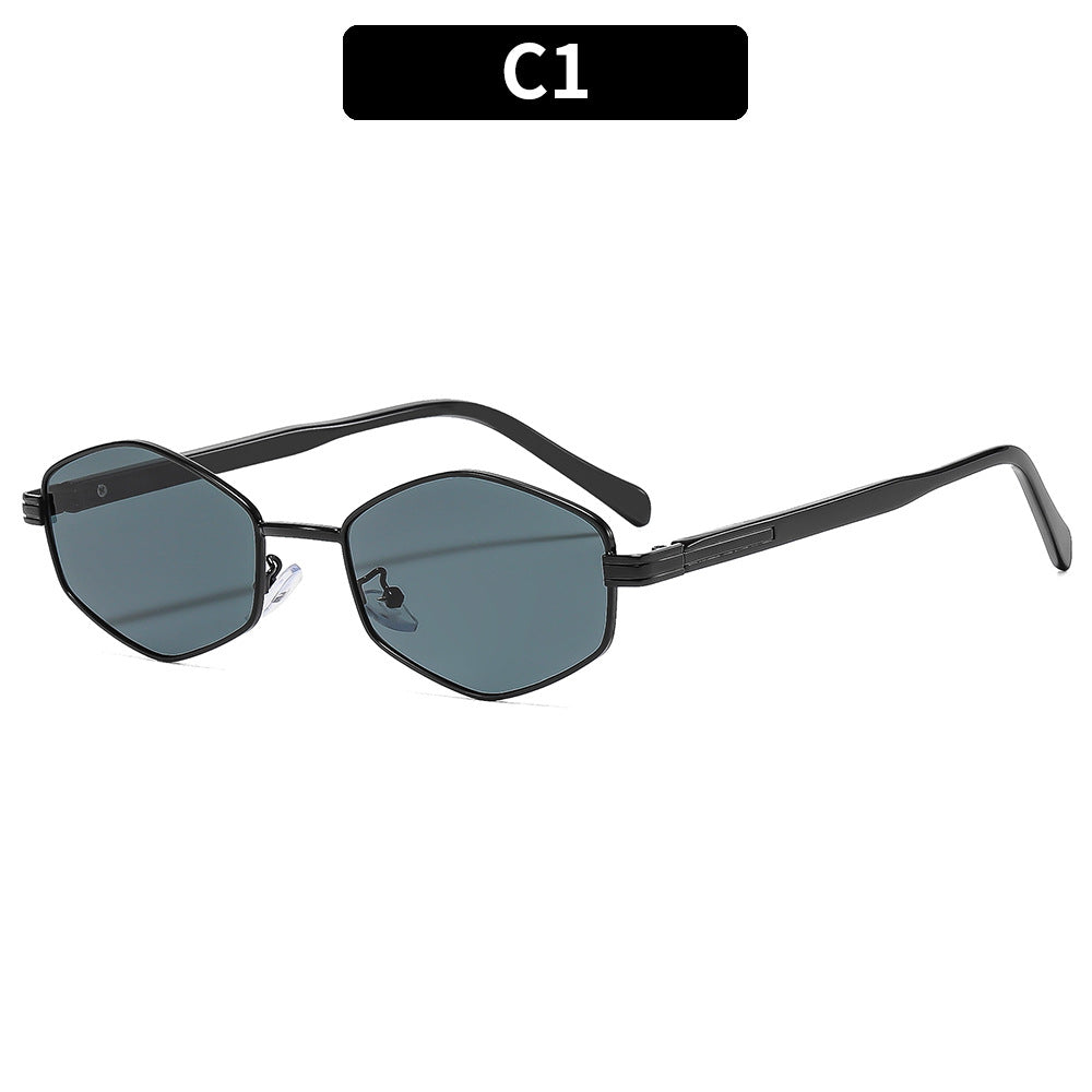 Fashionable Hexagonal Sunglasses