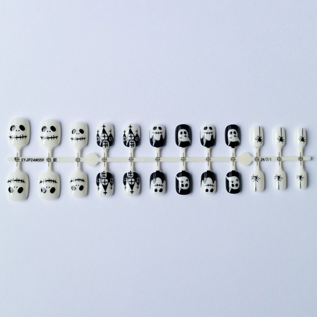 Halloween-Themed Spooky Nail Art Kit