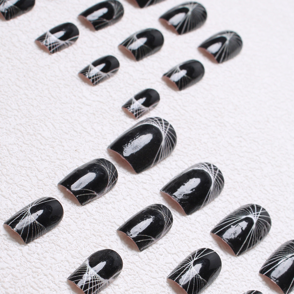 Geometric Patterned Press-On Nails Kalsten