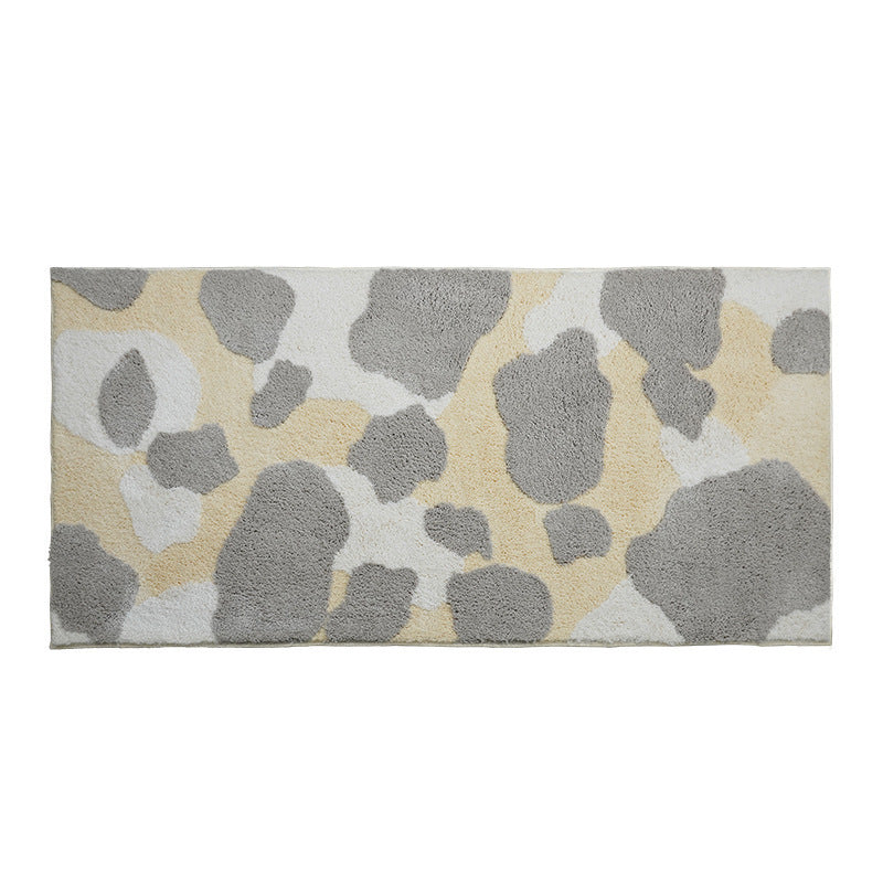 Abstract Mountain-shaped Rug