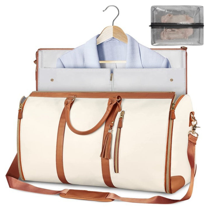 Stylish travel bag with integrated suit compartment Kalsten