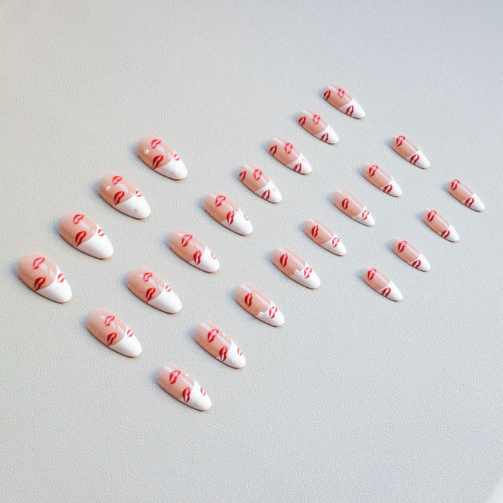 Premium Kiss Mark Nail Art Set