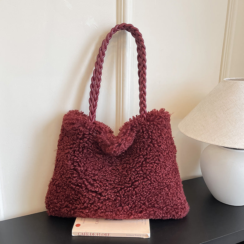Cozy Textured Tote Bag