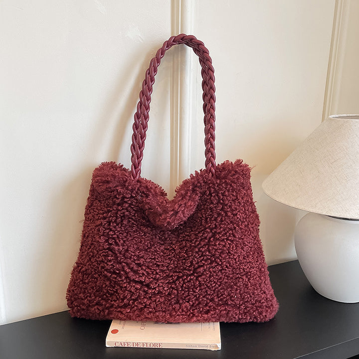 Cozy Textured Tote Bag