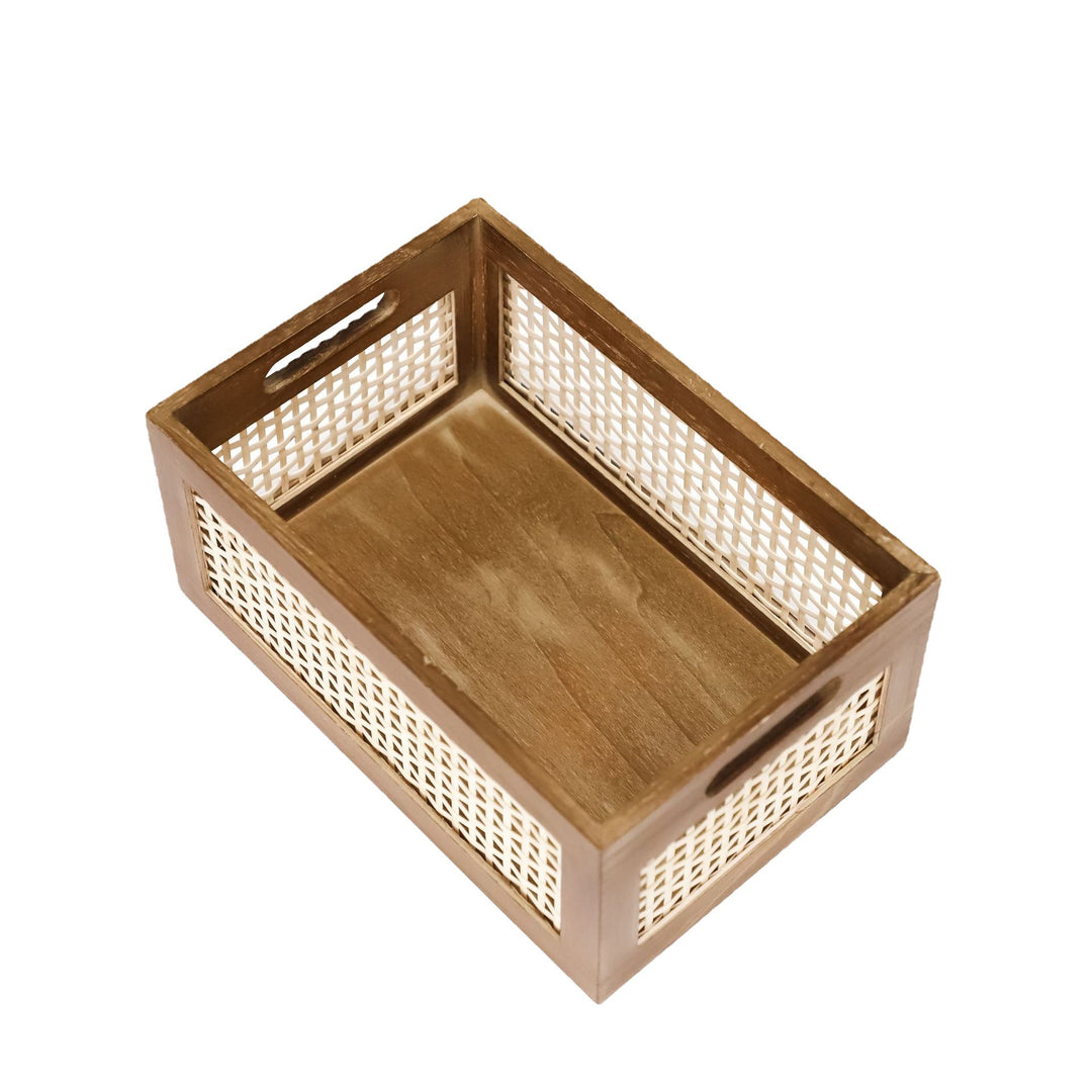 Handcrafted Natural Woven Storage Basket Kalsten