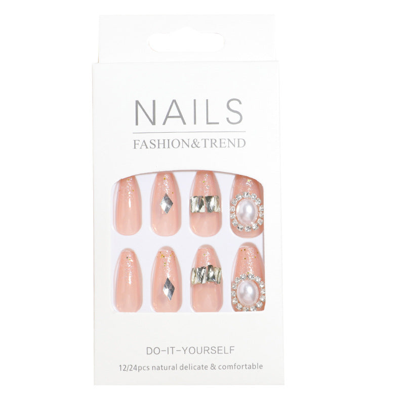 Premium Decorative Press-On Nail Set Kalsten