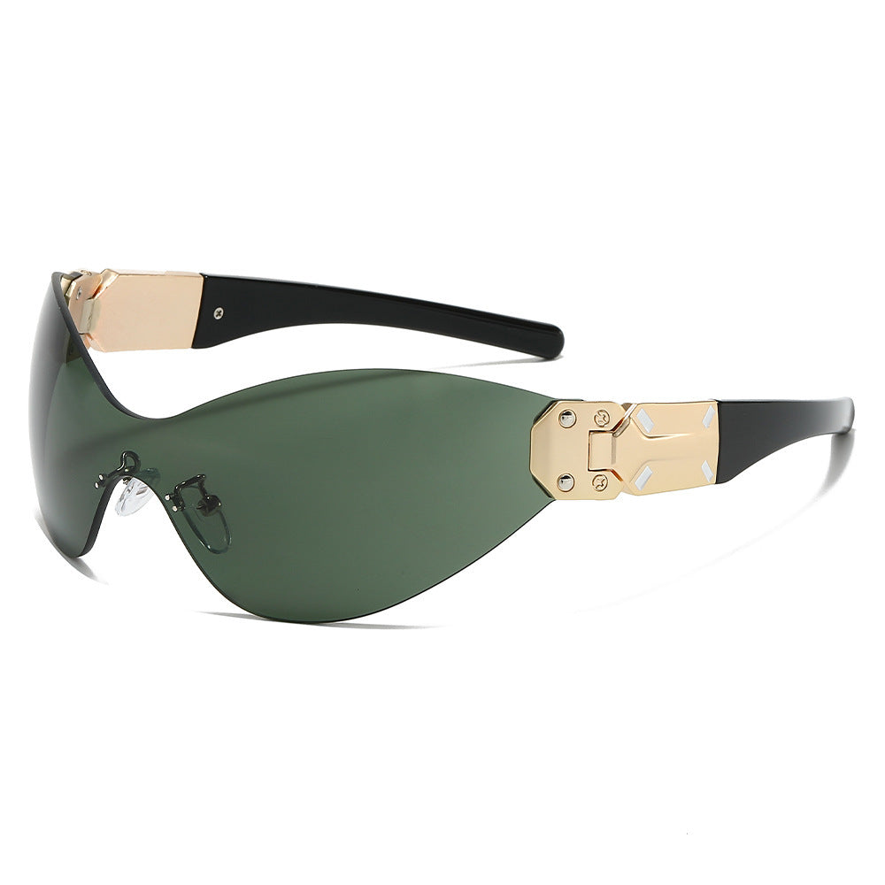 High-Performance Retro Shield Sunglasses Kalsten