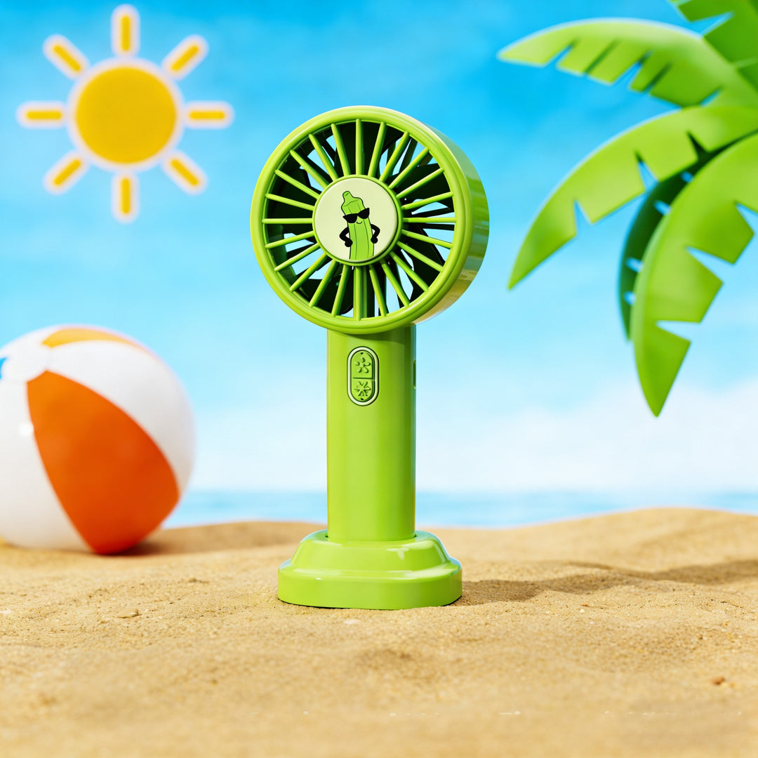 Unisex Portable Hand Fan with Creative Design Elements Kalsten