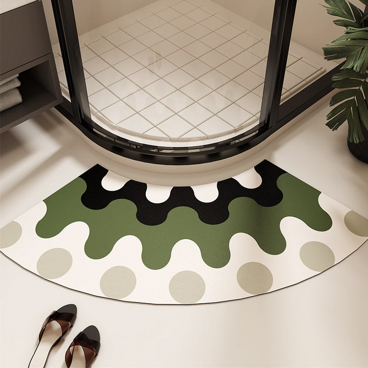Artistic Water-Resistant Bath Mat Kalsten